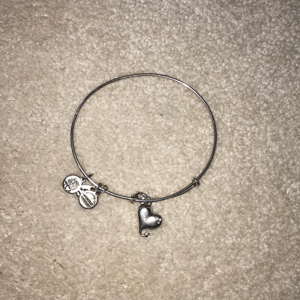 Silver heart Alex and Ani